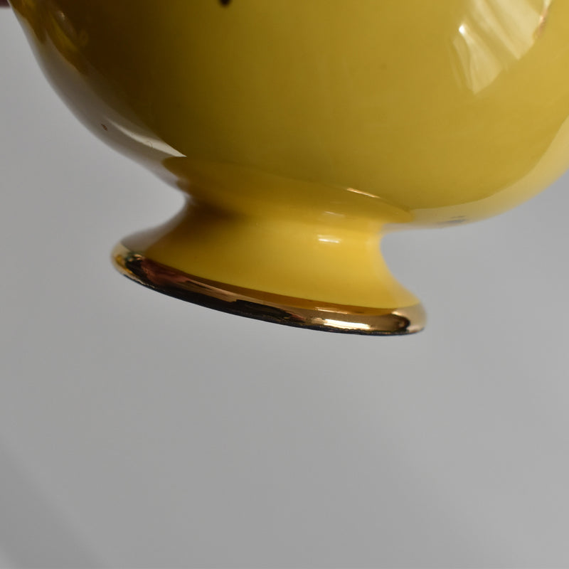 ア.ドラサンヴァル A.Dressinval コーヒーカップ＆ソーサー Yellow B