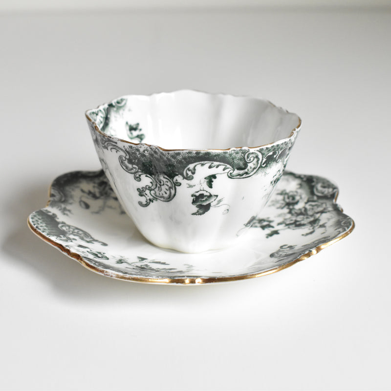 Antique cup and saucer RH&SL England DEE B