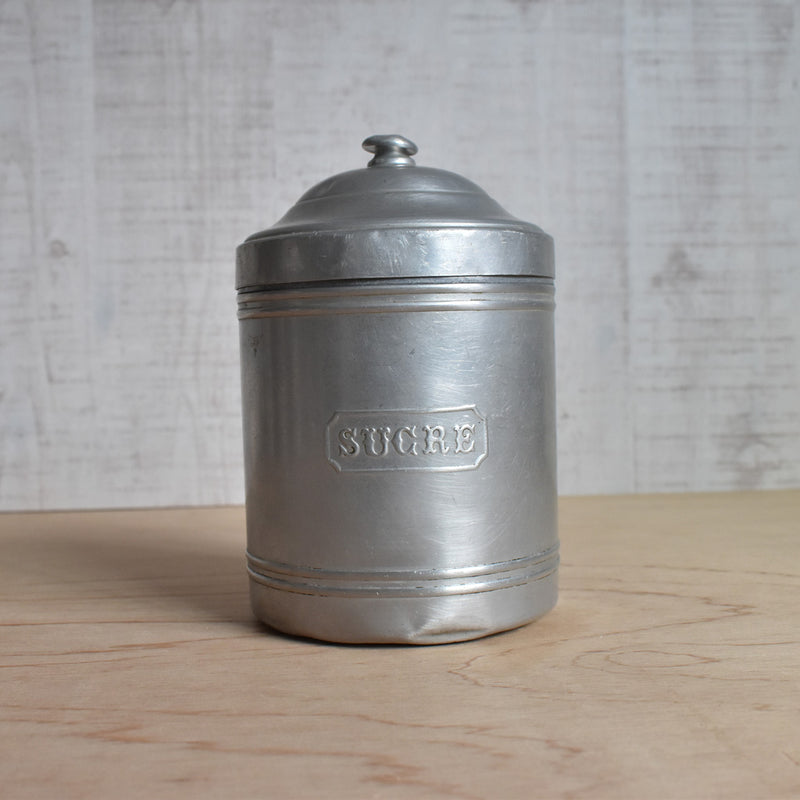 Vintage aluminum storage containers - Set of 6