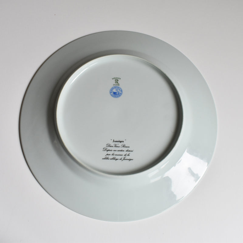 Vintage Plate Raynaud Limoges Jumièges B