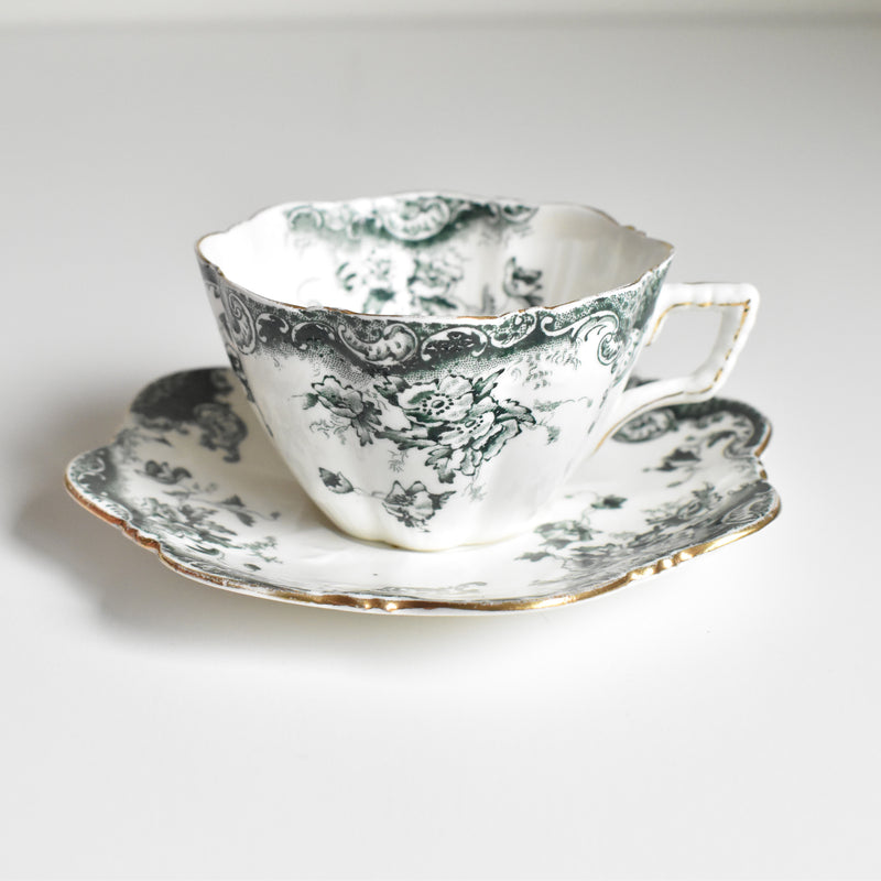 Antique Cup & Saucer RH&SL England DEE C
