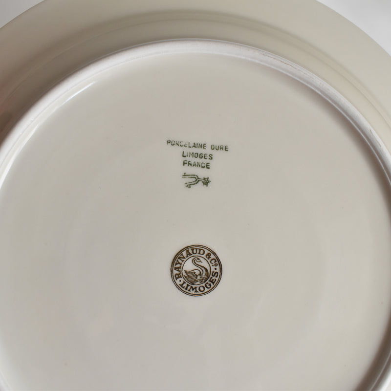 Vintage deep plate Raynaud Erable E