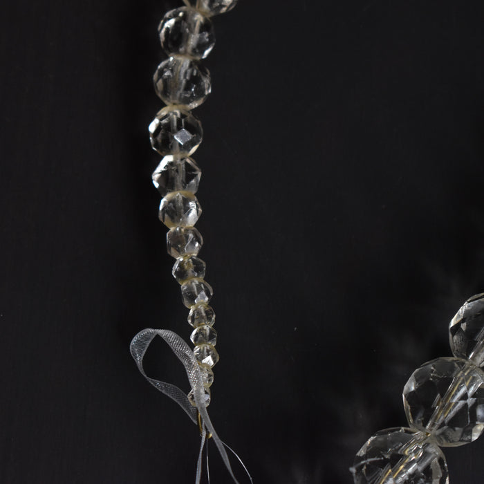 ヴィンテージシャンデリアパーツ　オーナメント　U