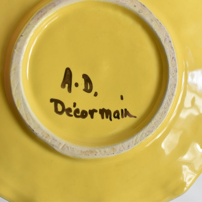 ア.ドラサンヴァル A.Dressinval コーヒーカップ＆ソーサー Yellow C（銀座店展示中）