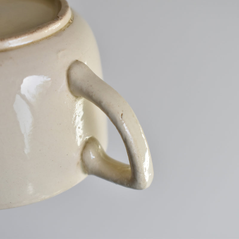 Vintage Coffee Cup Digoin & Sarreguemines Cream B