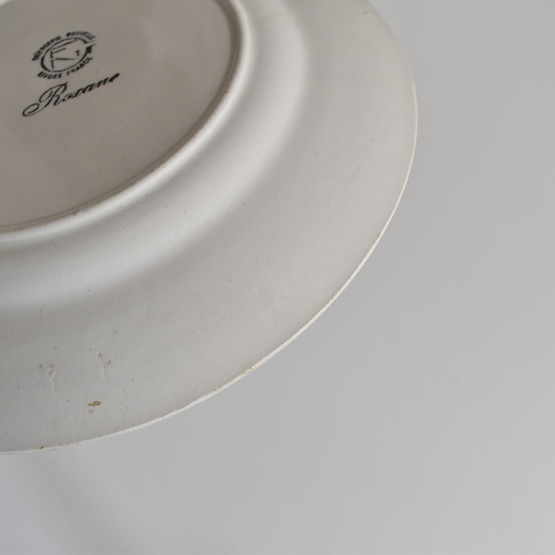 Vintage Dessert Plate, Gien Roxanne B