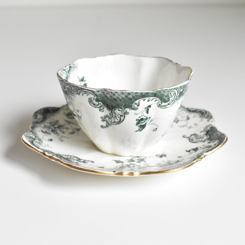 Antique Cup & Saucer RH&SL England DEE E