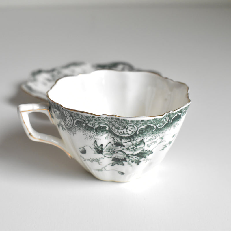 Antique Cup & Saucer RH&SL England DEE E