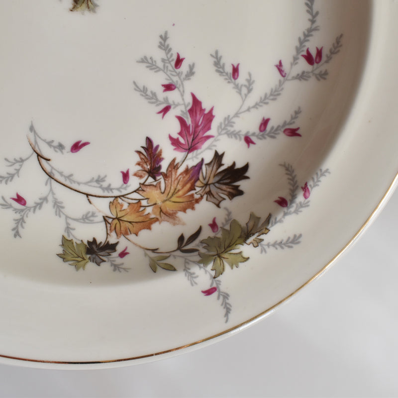 Vintage deep plate Raynaud Erable E
