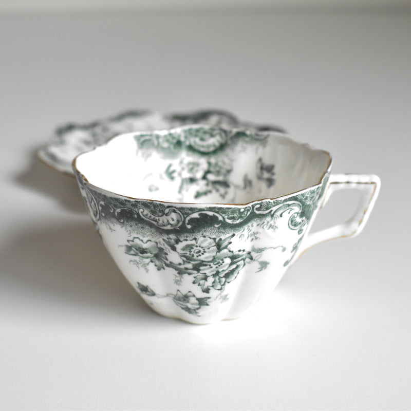 Antique Cup & Saucer RH&SL England DEE E