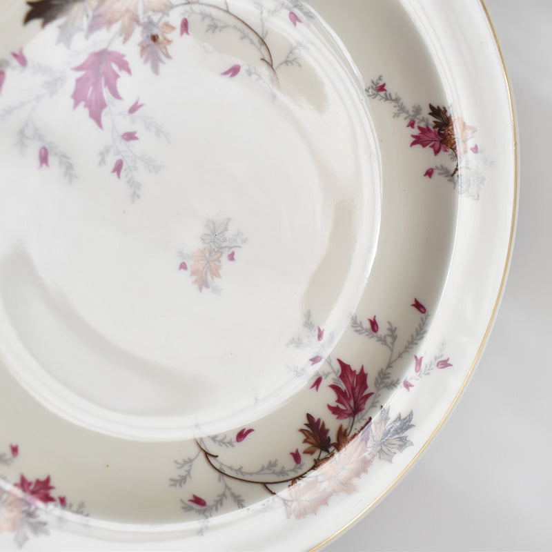Vintage deep plate Raynaud Erable E