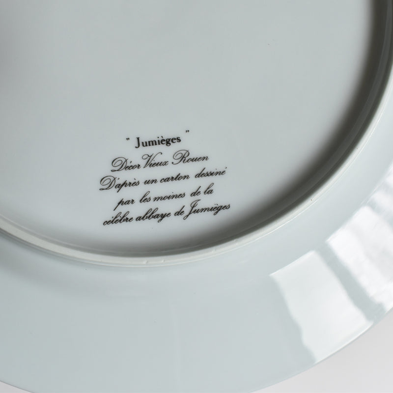 Vintage Plate Raynaud Limoges Jumièges C
