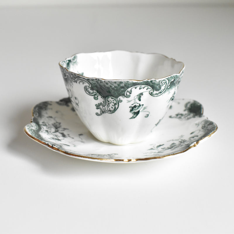 Antique Cup & Saucer RH&SL England DEE D