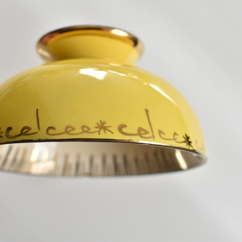 ア.ドラサンヴァル A.Dressinval コーヒーカップ＆ソーサー Yellow C