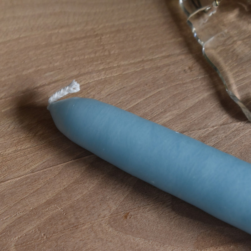 Cierge Conique (Taper Candle) 20cm Turquoise