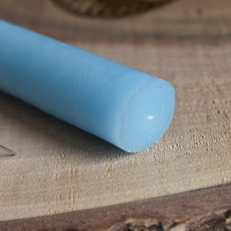 Cierge Conique (Taper Candle) 20cm Turquoise