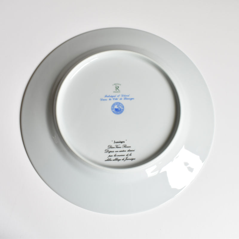 Vintage Plate Raynaud Limoges Jumièges D