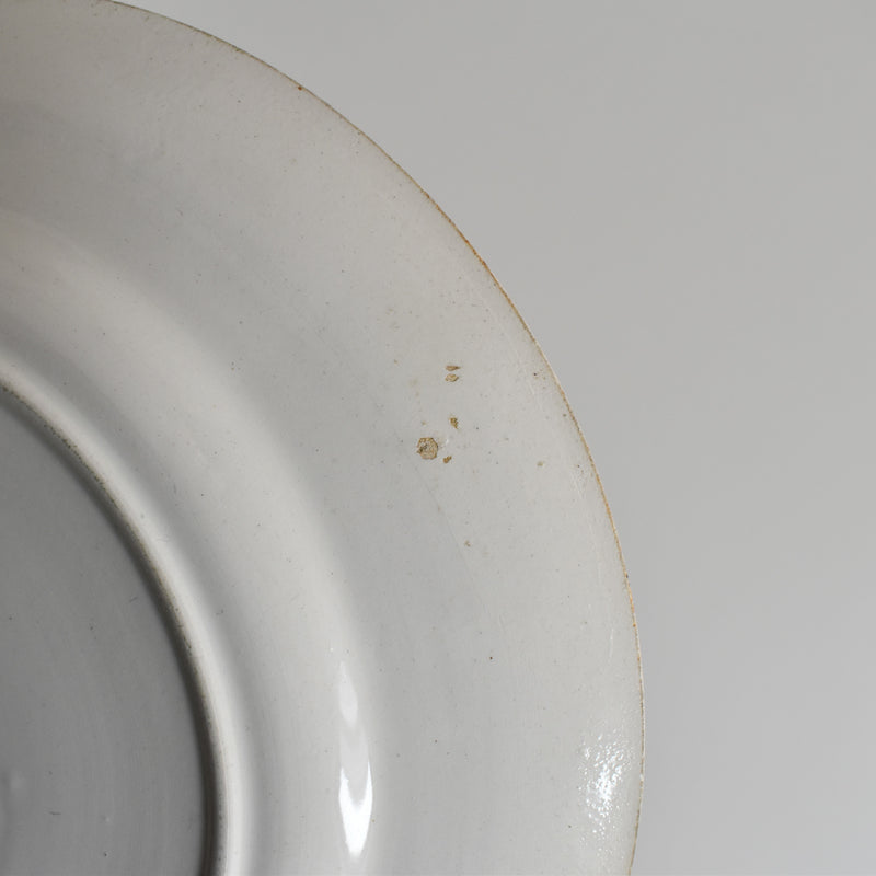 Vintage Dessert Plate Gien Roxane C