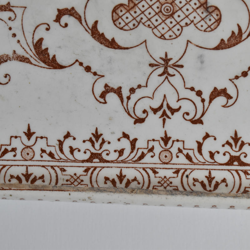 Antique Trivet Longwy Moustier N1