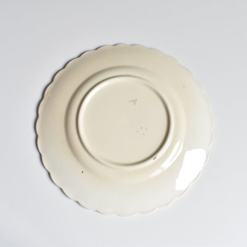 Antique Dessert Plate "Oiseaux F"