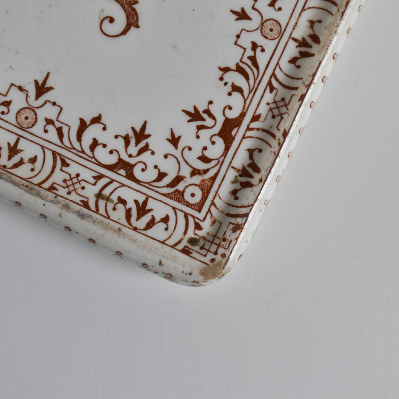 Antique Trivet Longwy Moustier N1