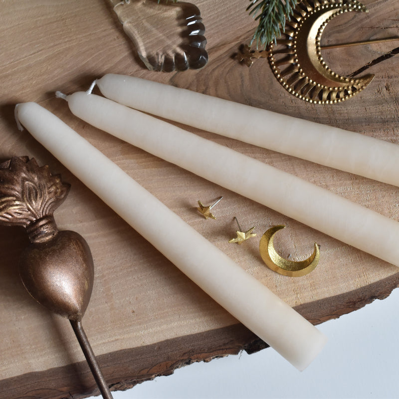 シエルジュコニック　（テーパーキャンドル）　20cm Papyrus（パピルス）