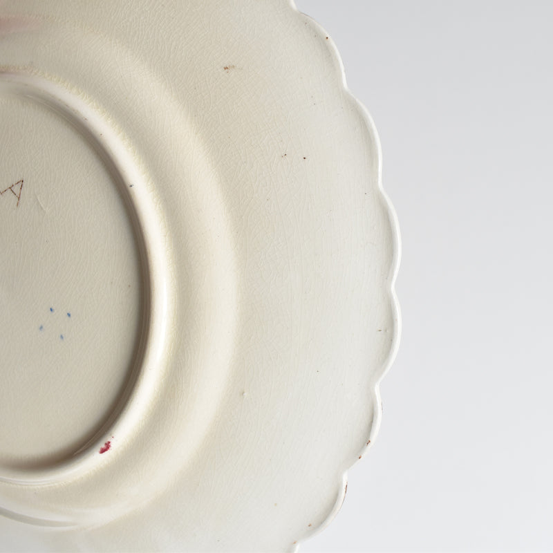 Antique Dessert Plate "Oiseaux F"