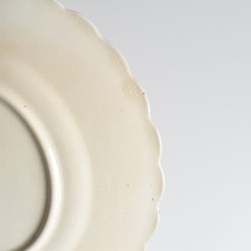 Antique Dessert Plate "Oiseaux F"