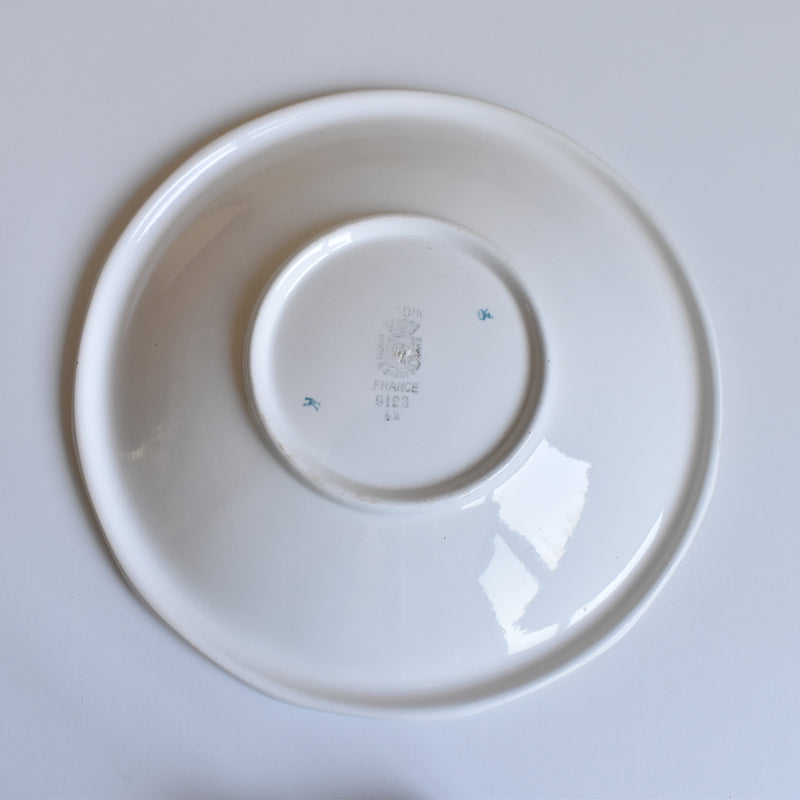 Vintage Deep Plate, Digoin & Sarreguemines 9123