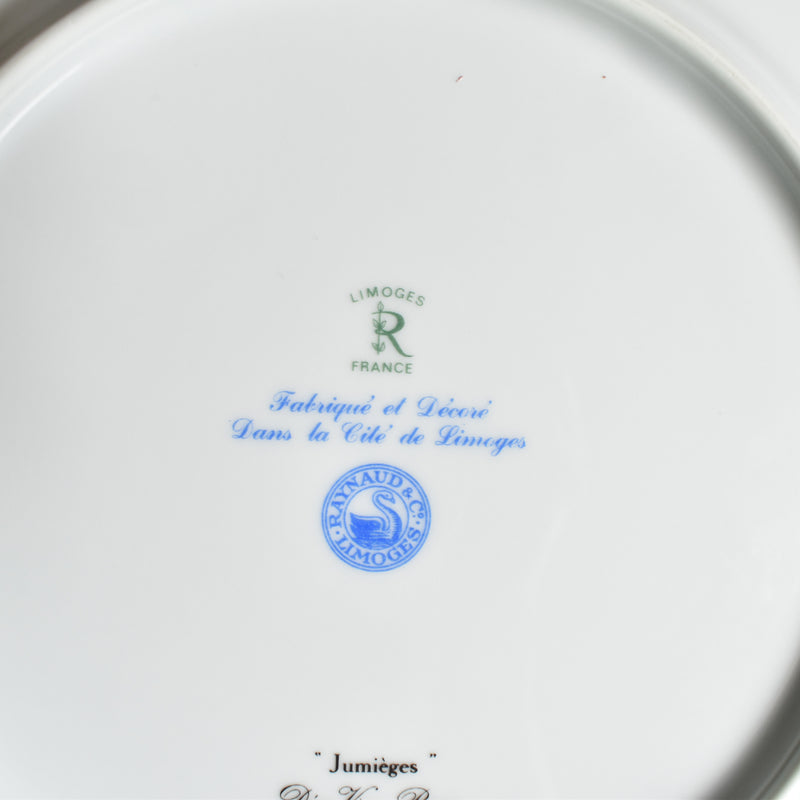 Vintage Plate Raynaud Limoges Jumièges E
