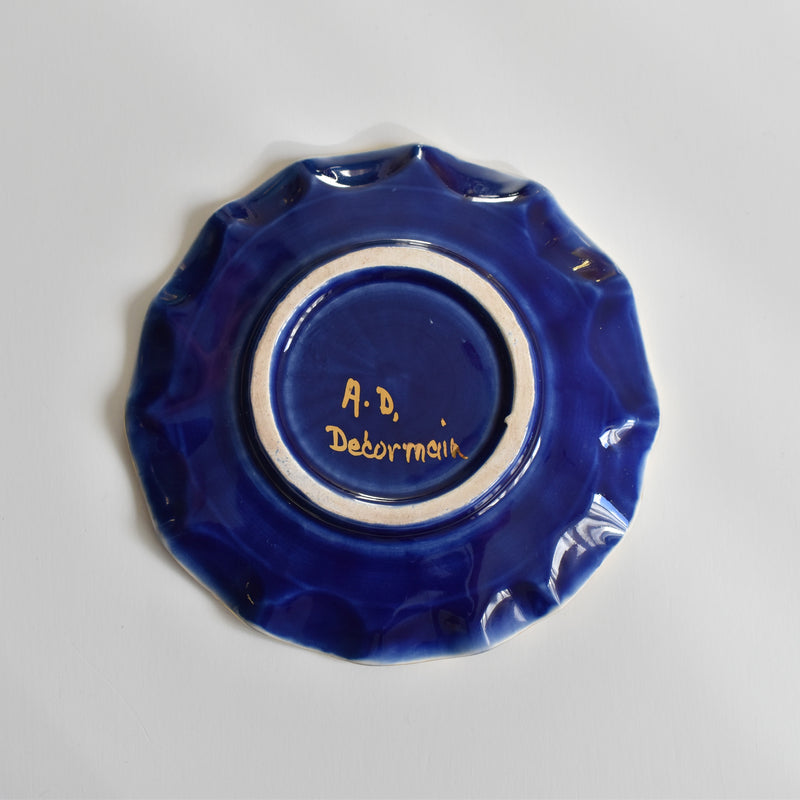 ア.ドラサンヴァル A.Dressinval コーヒーカップ＆ソーサー Blue A