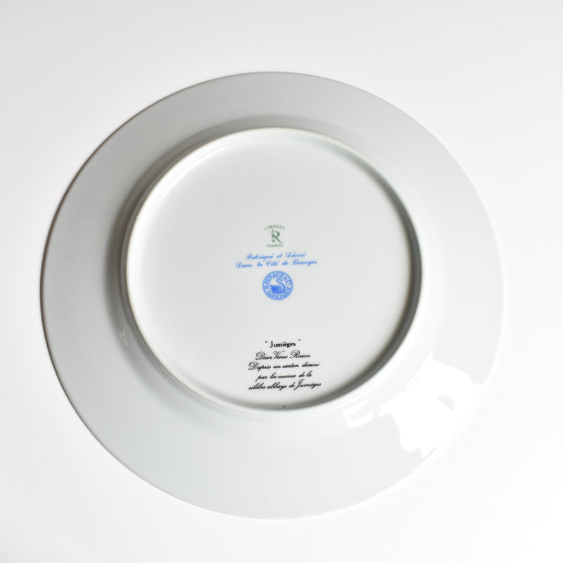 Vintage Plate Raynaud Limoges Jumièges F
