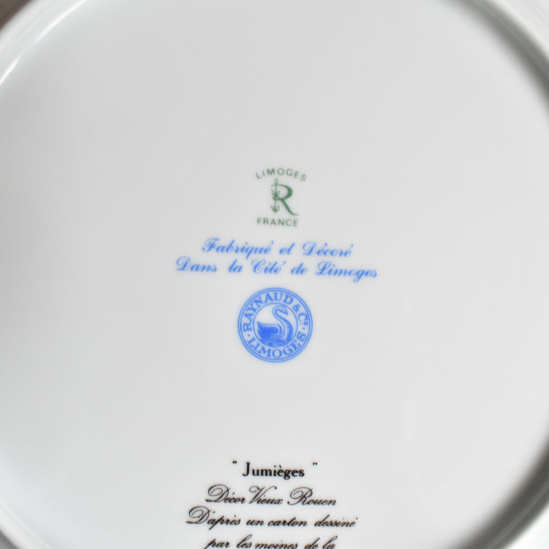 Vintage Plate Raynaud Limoges Jumièges F