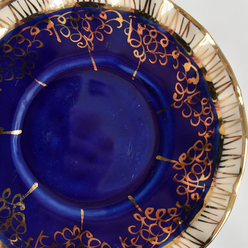 ア.ドラサンヴァル A.Dressinval コーヒーカップ＆ソーサー Blue A