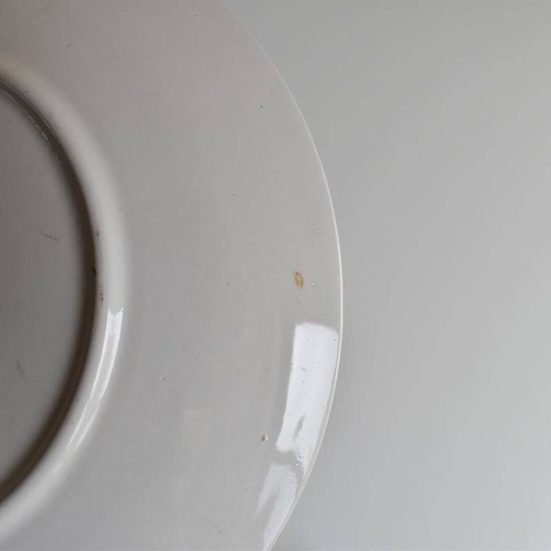 Vintage Dessert Plate, Saint-Clément, Kingfisher