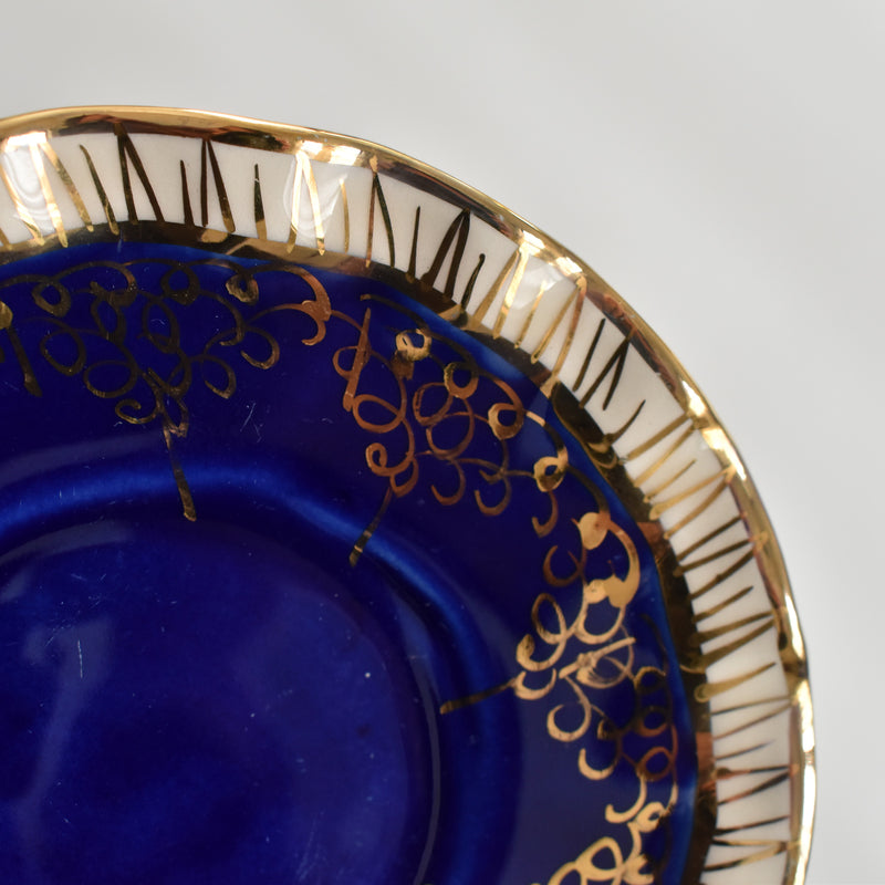 ア.ドラサンヴァル A.Dressinval コーヒーカップ＆ソーサー Blue A