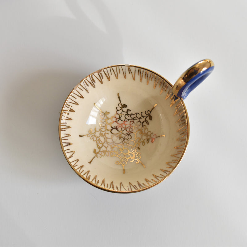 ア.ドラサンヴァル A.Dressinval コーヒーカップ＆ソーサー Blue A