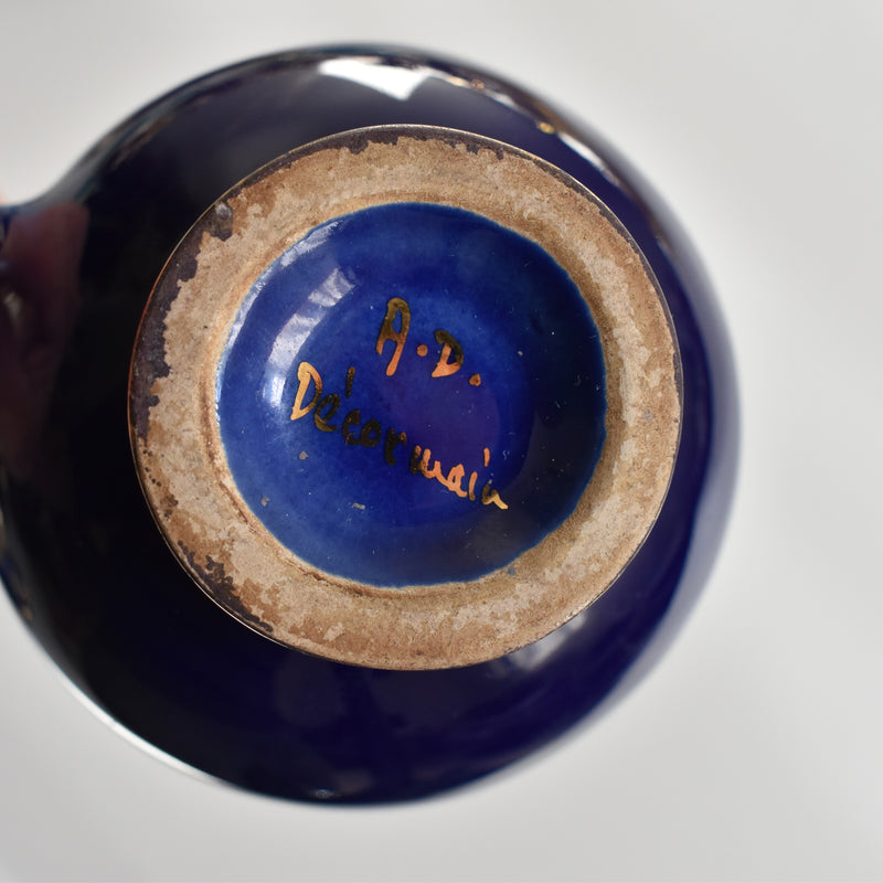 ア.ドラサンヴァル A.Dressinval コーヒーカップ＆ソーサー Blue A