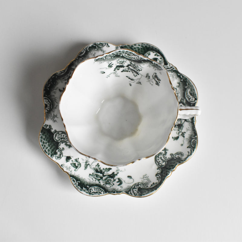 Antique cup and saucer RH&SL England DEE B
