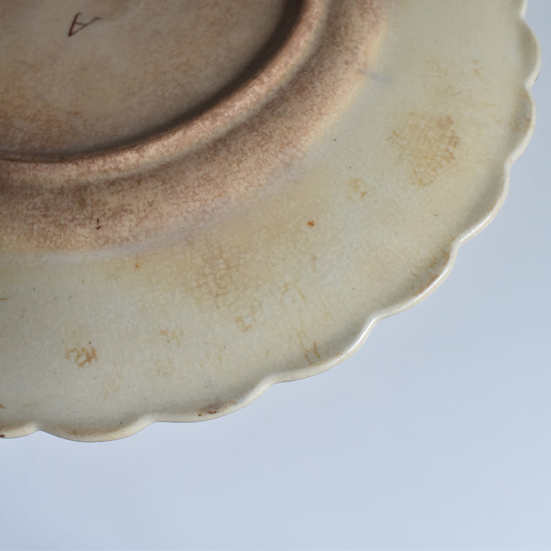 Antique Dessert Plate, Onnan Oiseaux I