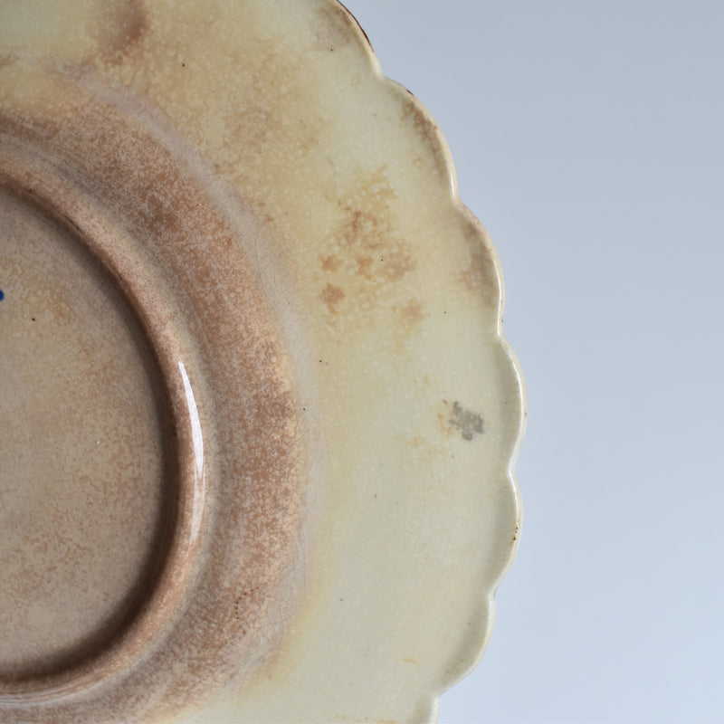 Antique Dessert Plate, Onnan Oiseaux I