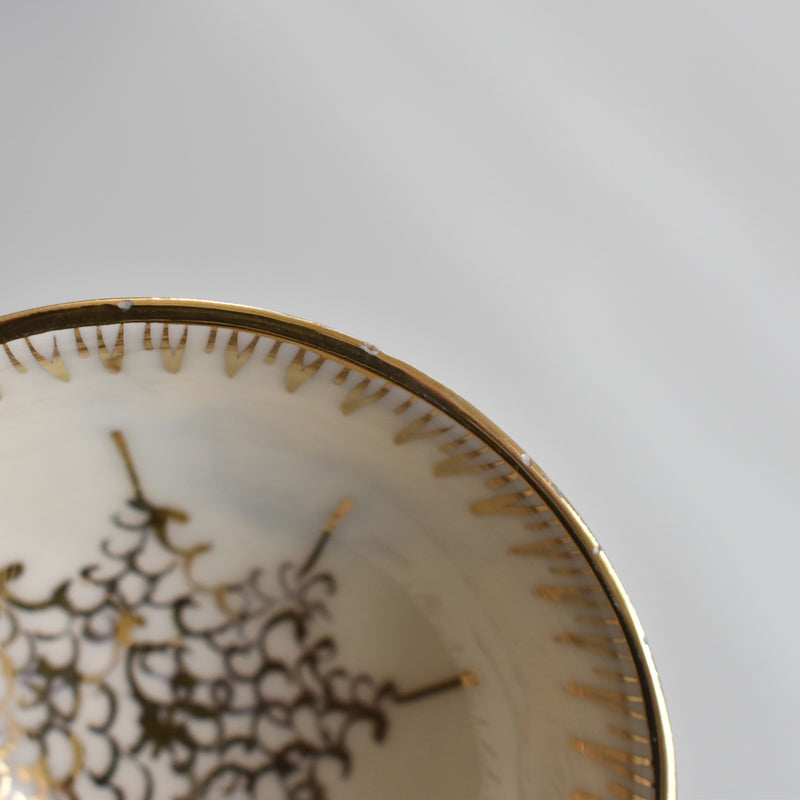 ア.ドラサンヴァル A.Dressinval コーヒーカップ＆ソーサー Blue B