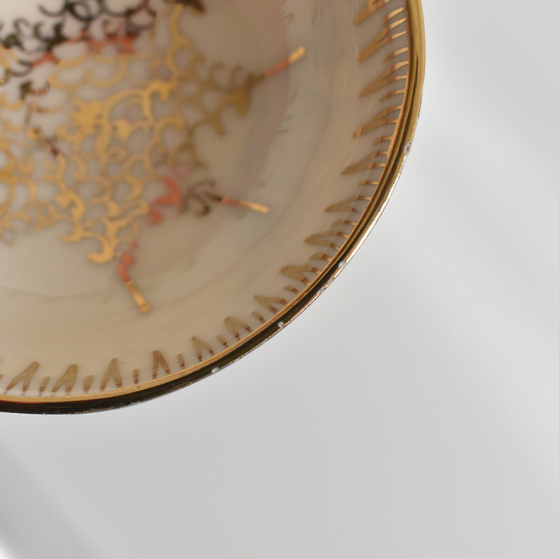 ア.ドラサンヴァル A.Dressinval コーヒーカップ＆ソーサー Blue B