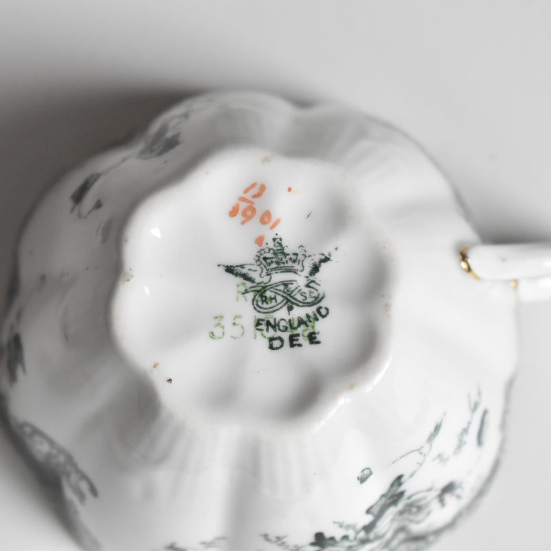 Antique cup and saucer RH&SL England DEE B