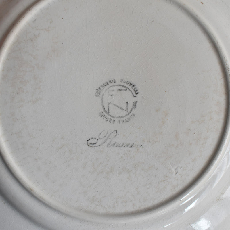 Vintage Dessert Plate Gien Roxanne G