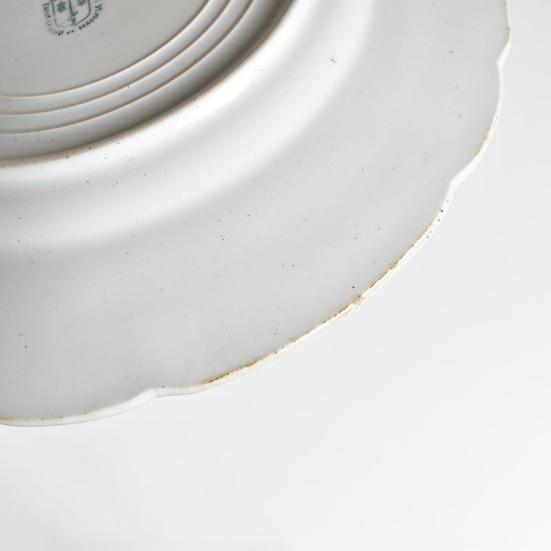 アンティークデザート絵皿 サンタマン "les Automobiles"