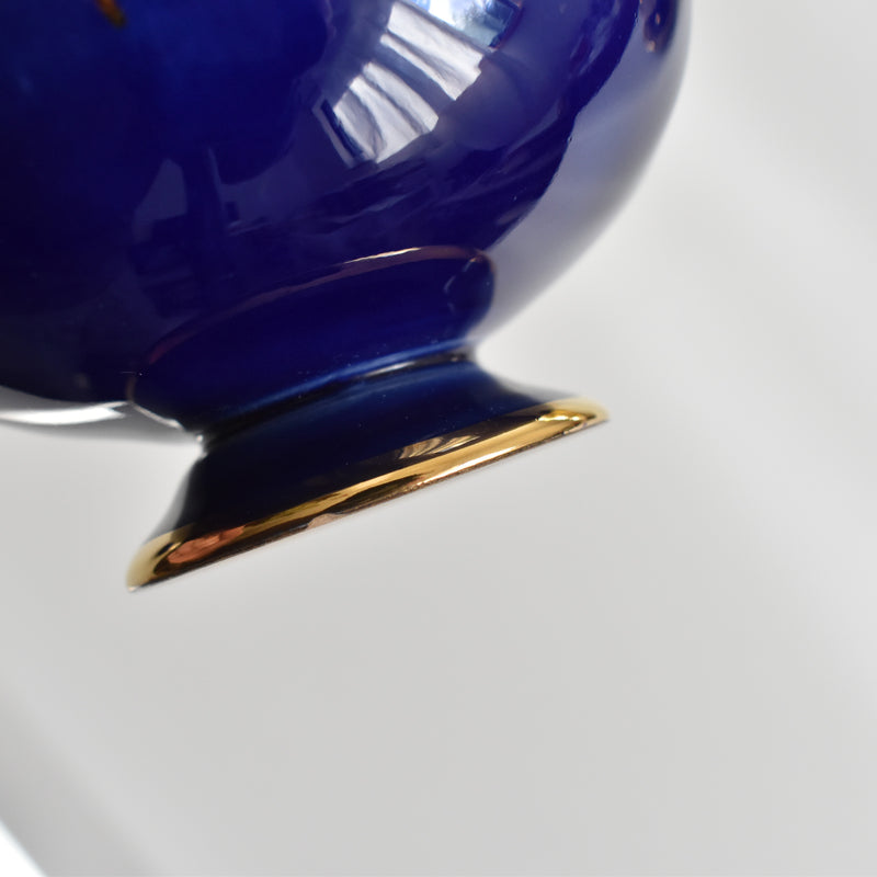 ア.ドラサンヴァル A.Dressinval コーヒーカップ＆ソーサー Blue C