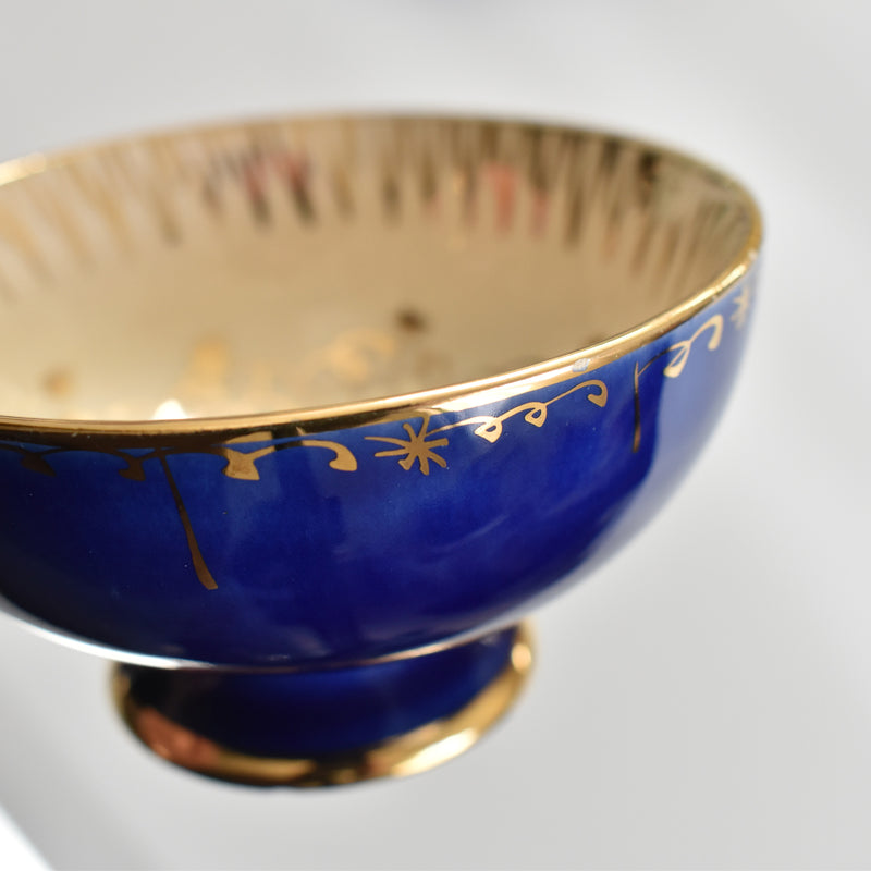 ア.ドラサンヴァル A.Dressinval コーヒーカップ＆ソーサー Blue C