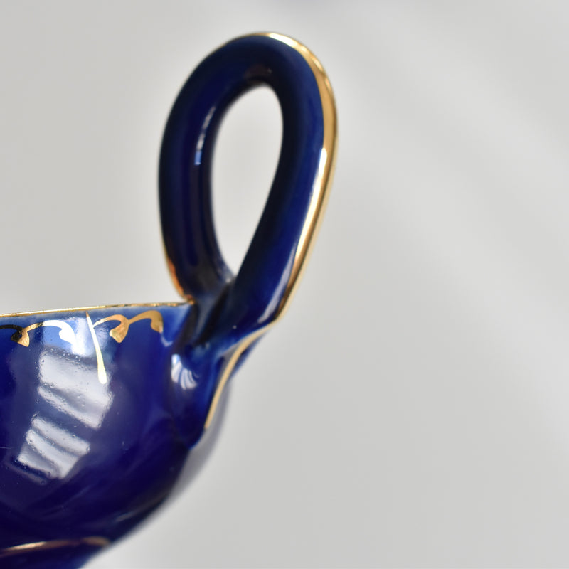 ア.ドラサンヴァル A.Dressinval コーヒーカップ＆ソーサー Blue C