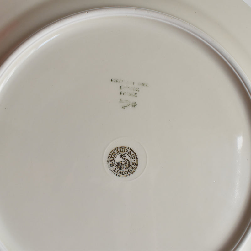 Vintage Plate Raynaud Erable G